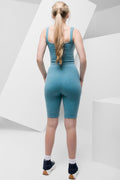 Rib Seamless Vest Aqua (2)