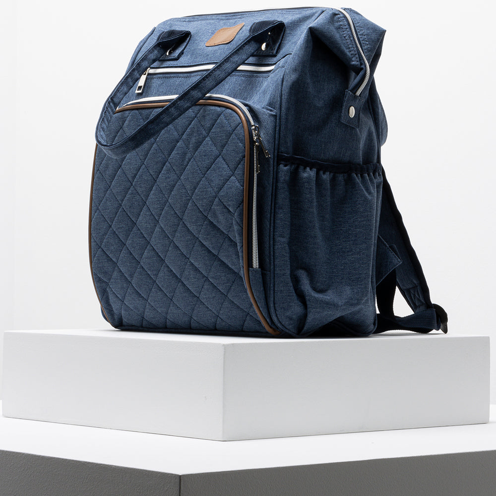 Denim Backpack Blue (1)