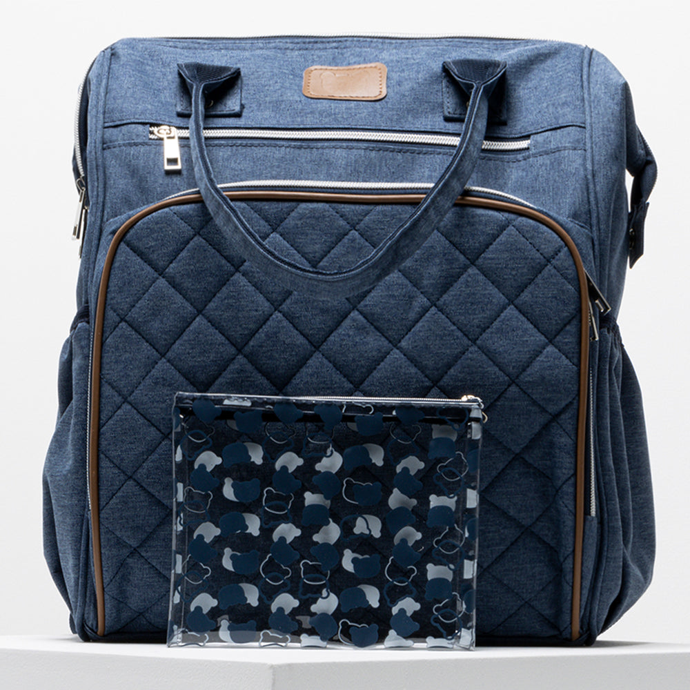Denim Backpack Blue (4)