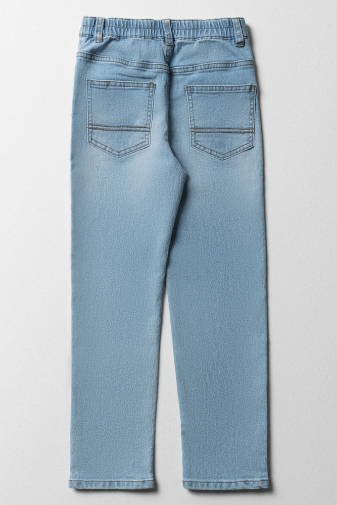 Skinny Denim Jeans Light Blue (3)