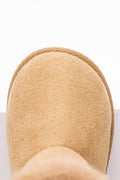 Bow Fur Slipper Natural (4)