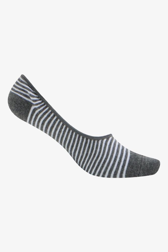 3 Pack Heart Footliners Grey (2)