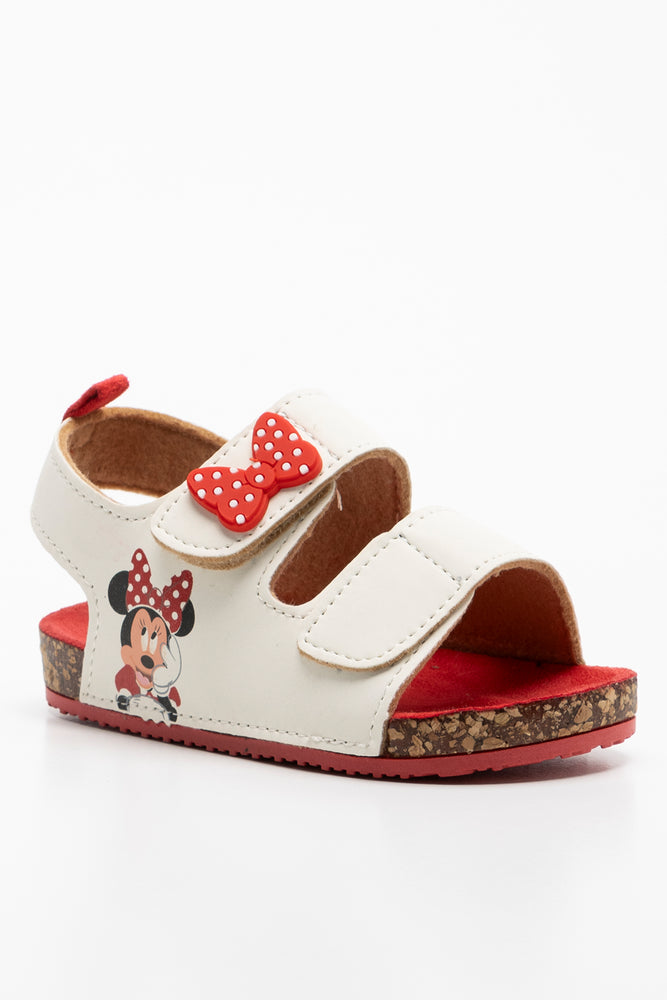 Minnie Double Strap White (1)