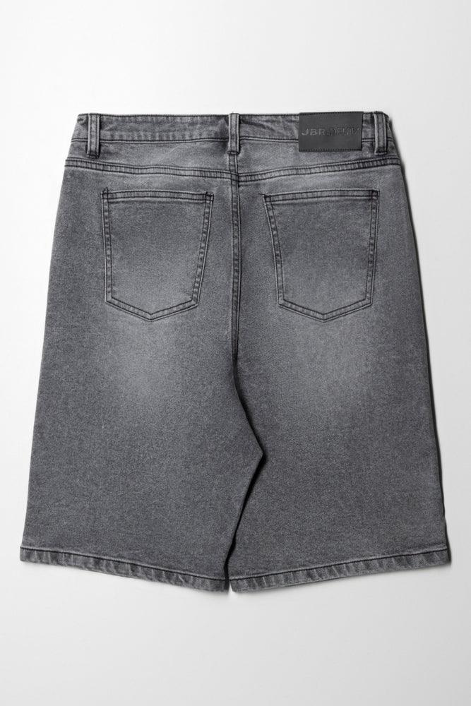 Rip And Repair Denim Jeans Grey (4)