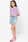 Denim Skorts Blue (2)