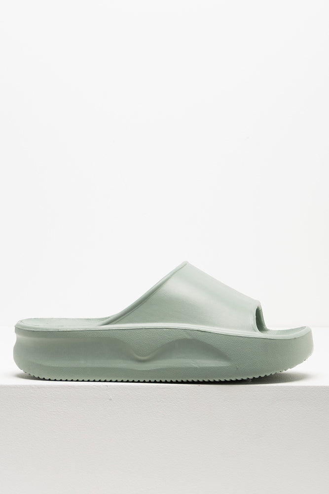 Flatform Sandal Green