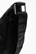 Quilted moon bag black (3)