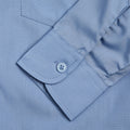 Unisex School Long Sleeve Collar Shirt Blue Toughees (4)