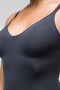Bonded Shapewear Bodysuit Black (3)