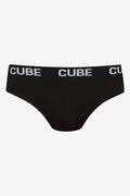5 Pack Comfort Briefs Black (5)