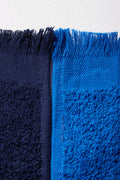 2 Pack Fringe Guest Towels Blue (1)
