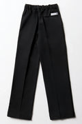 Boys School Turn Up Pants Black (5)