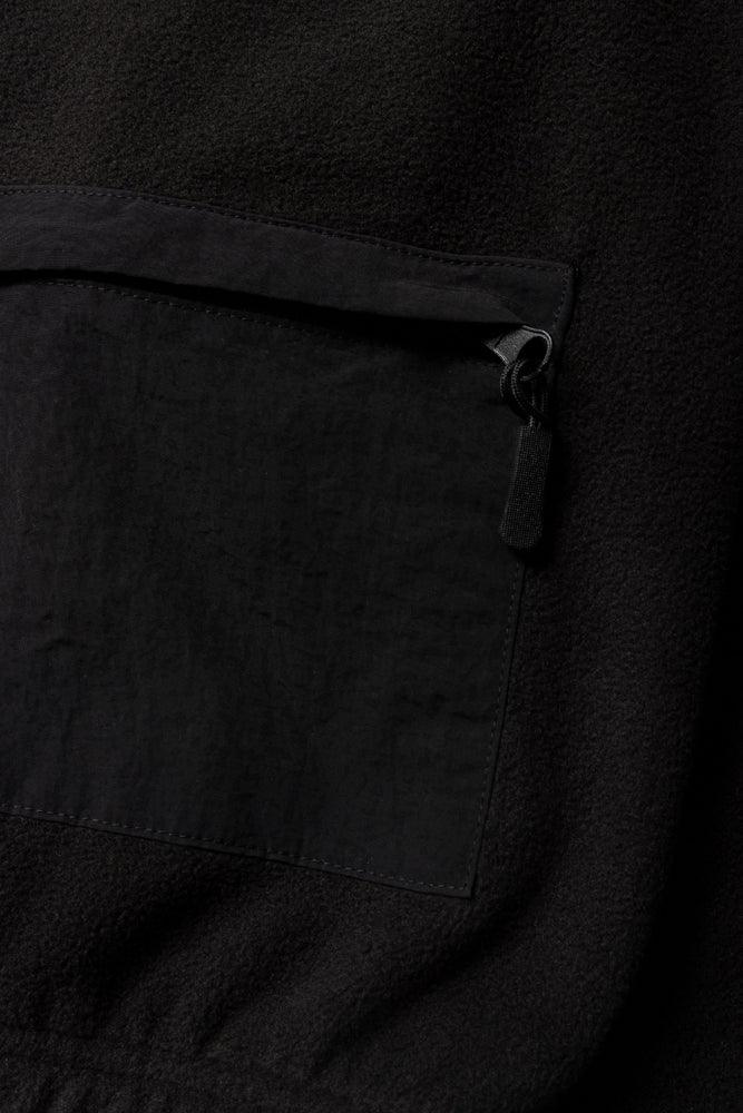 Quarter Zip Tracktop Black