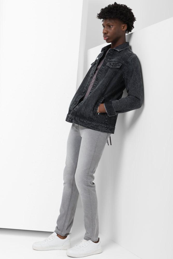 Skinny Denim Jeans Light Grey