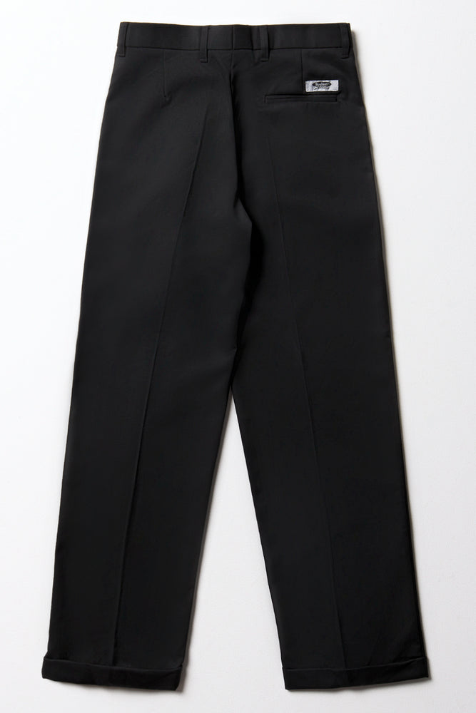 Boys Primary School Turn Up Trousers Black Toughees