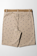 Belted Chino Shorts Natural (2)