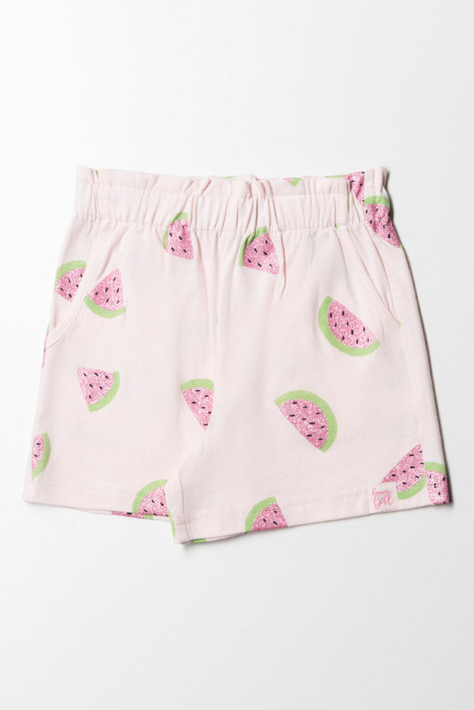 Watermelon Shorts Pink