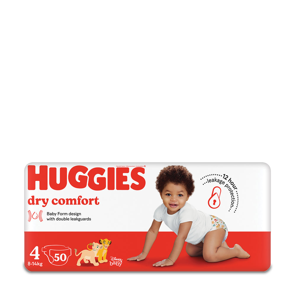 Huggies Maxi Size 4 Dry Comfort 50'S