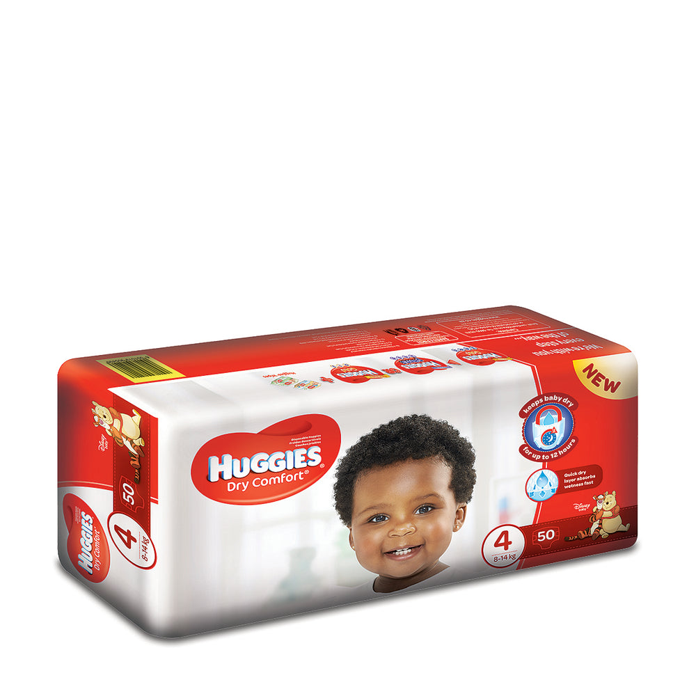 Huggies Maxi Size 4 Dry Comfort 50'S