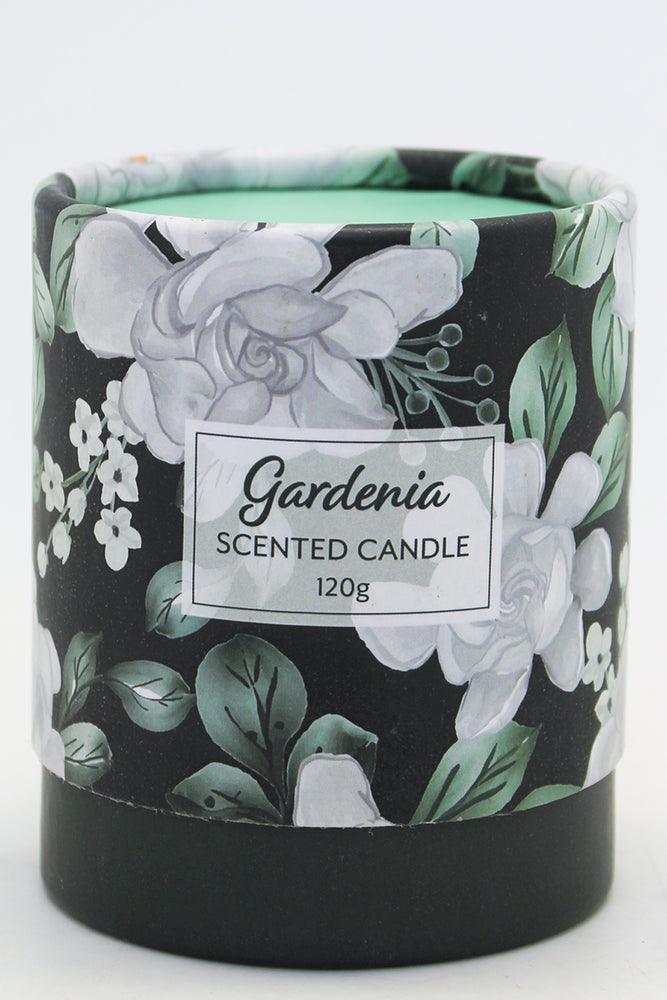 Gardenia Scented Candle Green