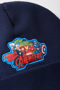 Avengers Beanie & Gloves Set Navy (1)