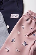 3 Pack Trackpants Pink, Navy & Grey (1)