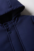 Hooded Parka Jacket Navy (1)
