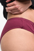 3 Pack Brazilian Panties Burgundy,Pink & Nude (3)