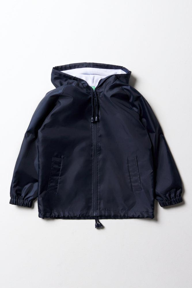 Unisex School Rain Jacket Navy