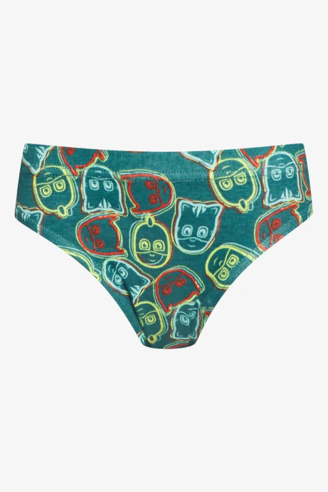 Pj Masks 3 Pack Briefs Green (1)