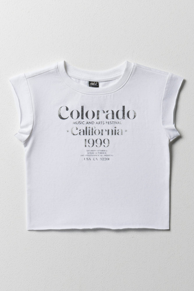 Colorado Short Sleeve T-Shirt White