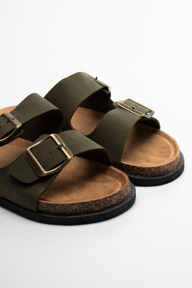 Double Strap Sandal Green (2)
