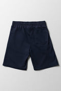 Knit Shorts Navy (2)