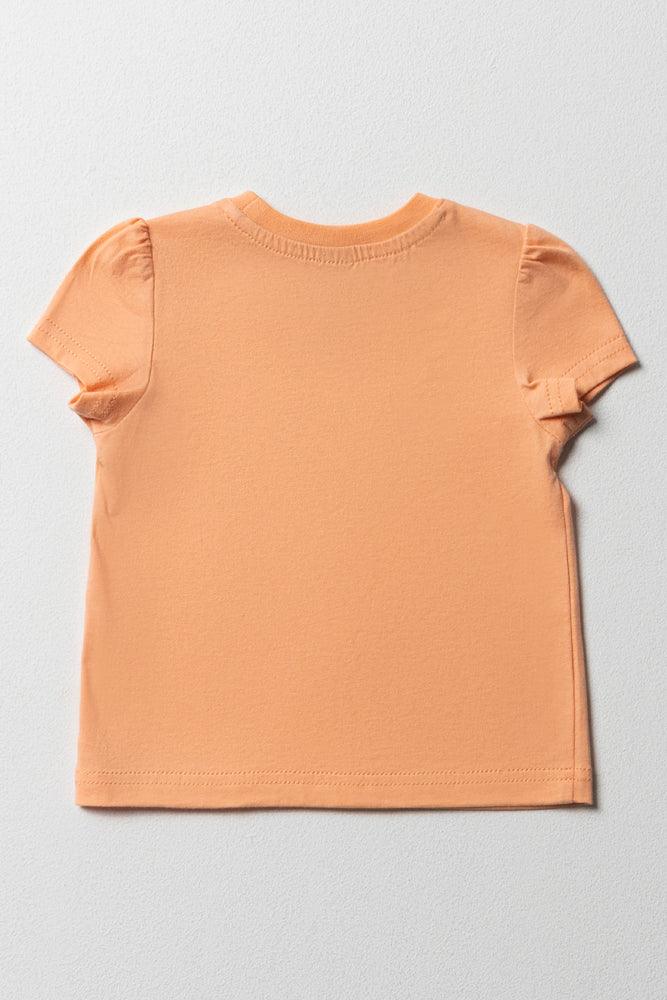 Short Sleeve T-Shirt Orange (3)