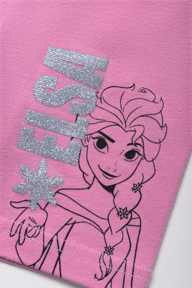 2 Pack Frozen Cycling Shorts Pink
