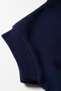 Unisex School Sleeveless Jersey Navy (3)