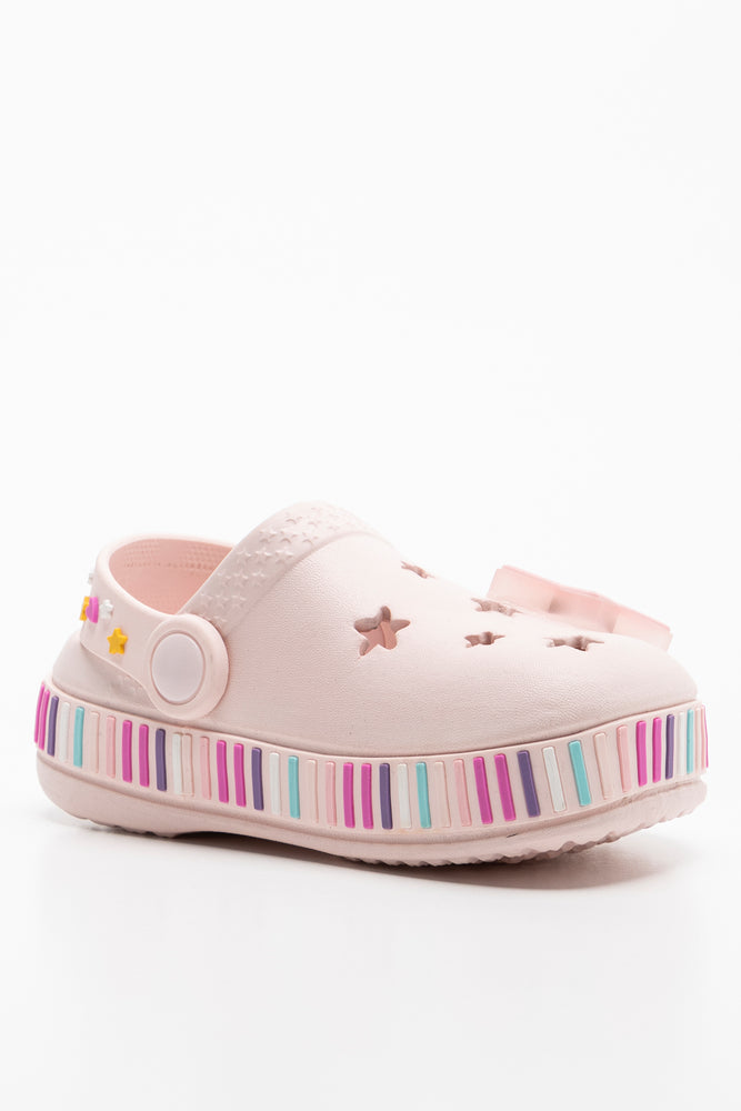 Star Light Up Clog Pink