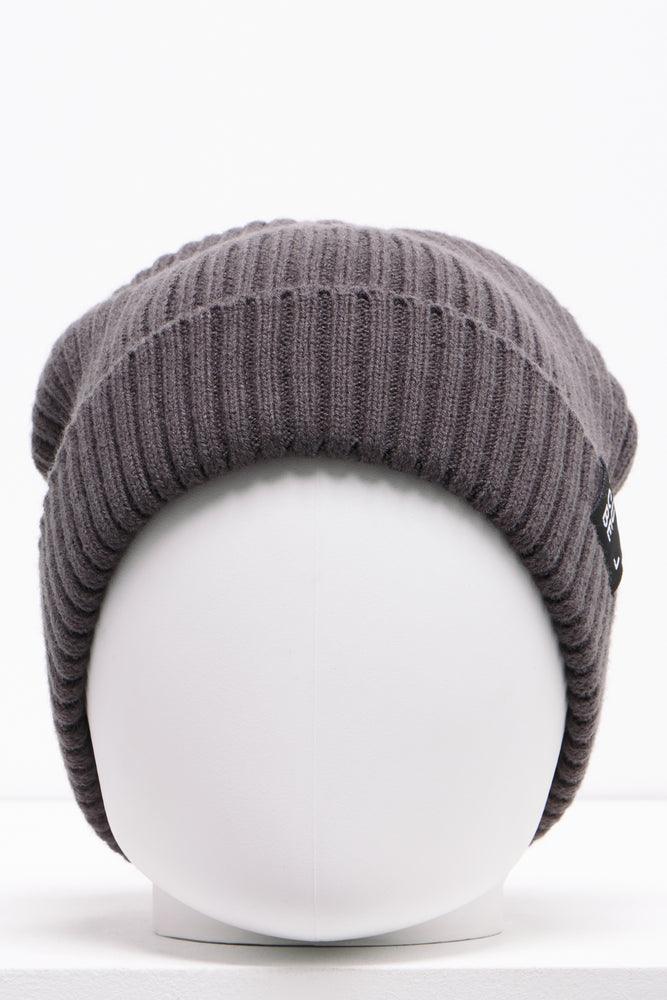 Rib Beanie Dark Grey
