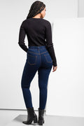 Pull On Jeggings Dark Blue (2)