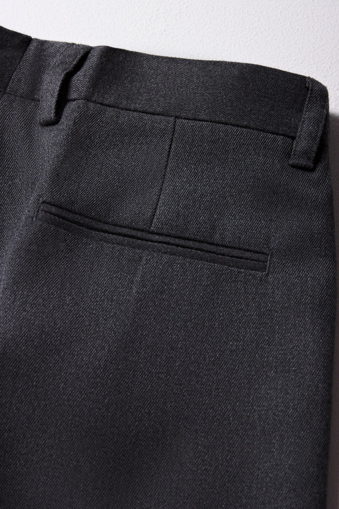 Boys School Regular Fit Pants Grey Toughees (2)
