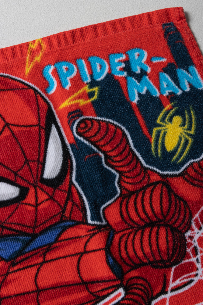 Spider-Man Face Cloth Red