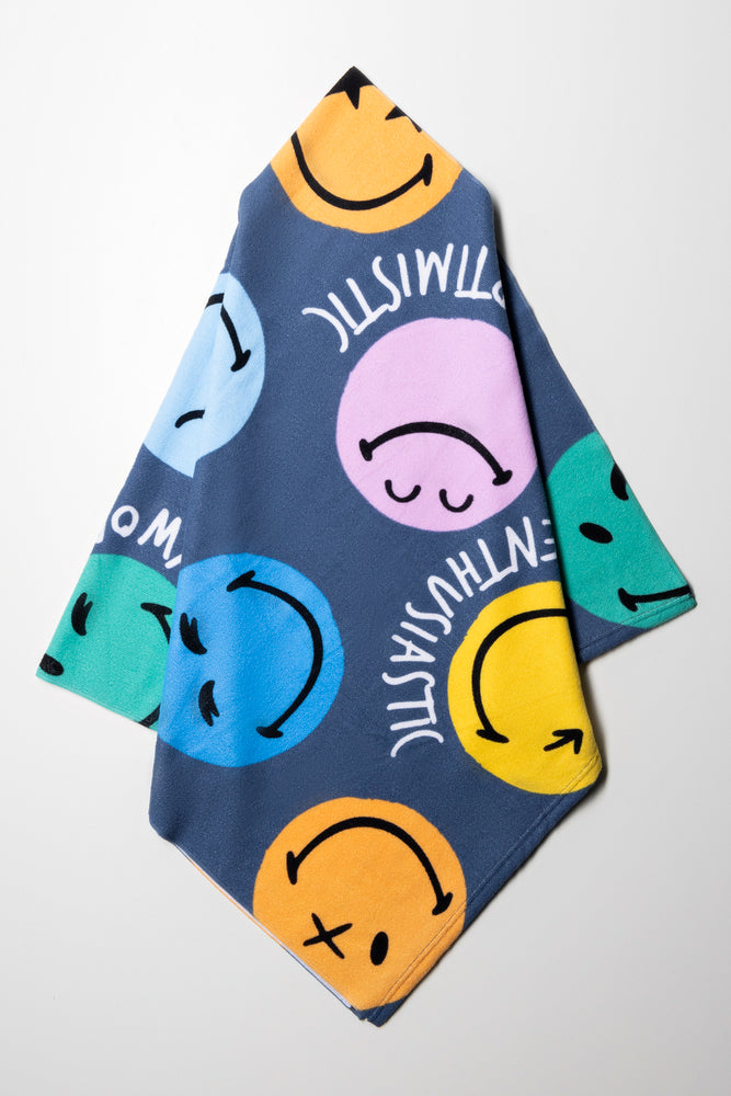 Smiley Beach Towel Multi