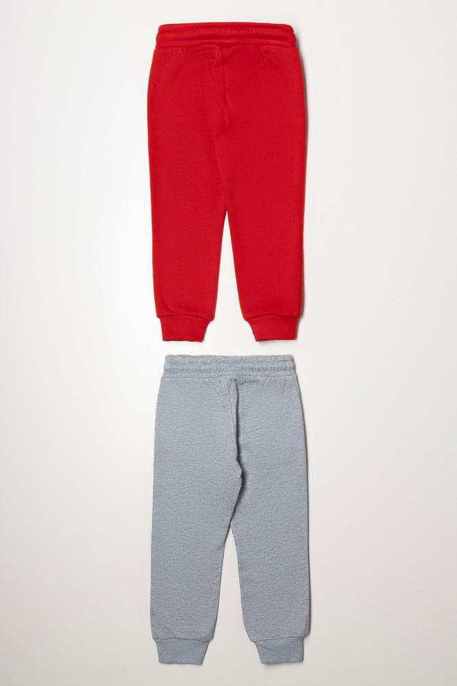 Spider-Man 2 Pack Trackpants Red And Grey (3)