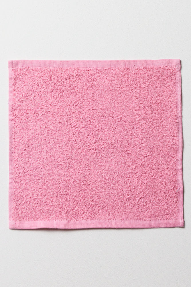 3 Pack Face Cloths Pink (4)