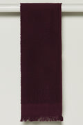 Fringed Guest Towel Grape
