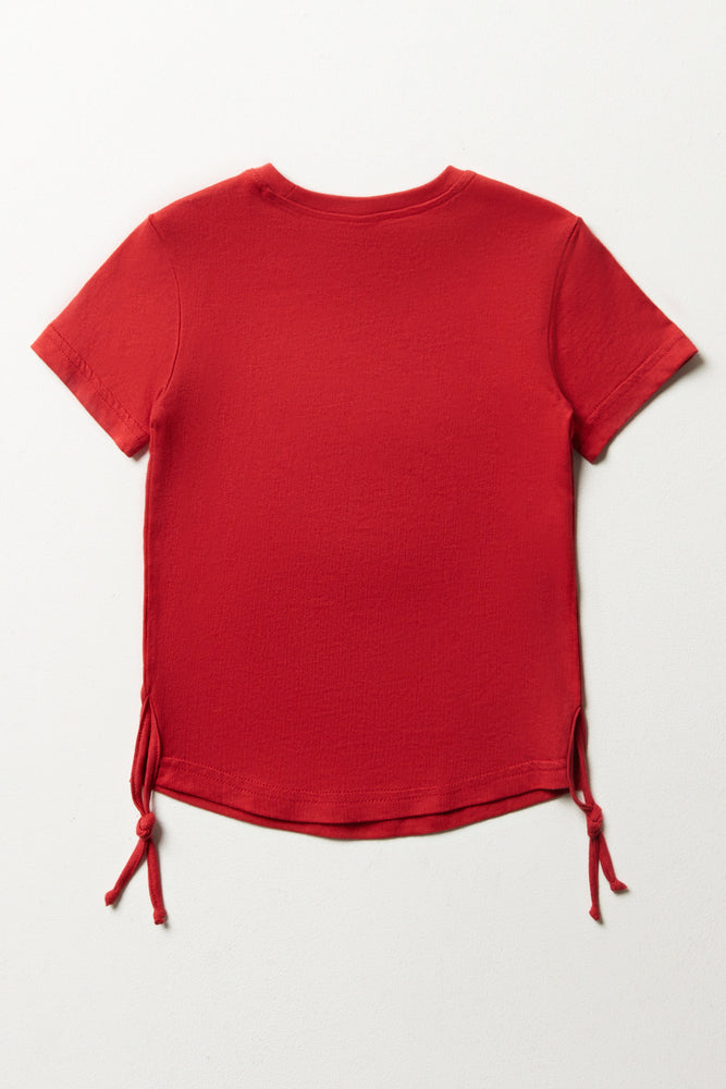 Short Sleeve T-Shirt Red (2)