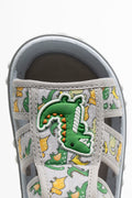 Dino Print Open Sandal Green (4)
