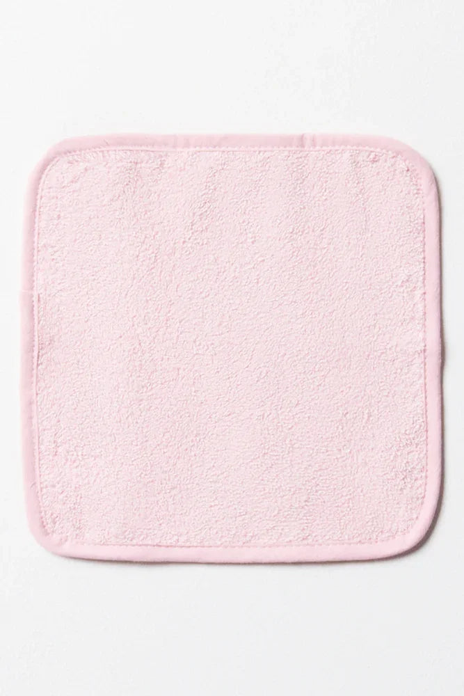 3 Pack Bunny Face Cloths Pink (4)