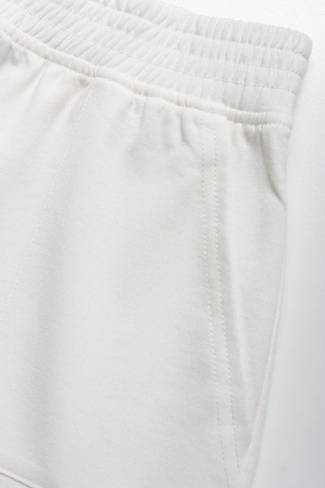 Pull On Shorts White Alyssum (1)