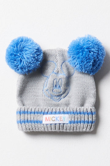 Mickey Mouse Beanie Grey